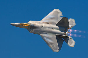 f 22 raptor sonic boom over water