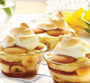 Caramalized Banana Pudding