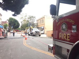 SLO gas leak