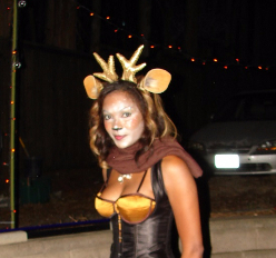 Halloween deer