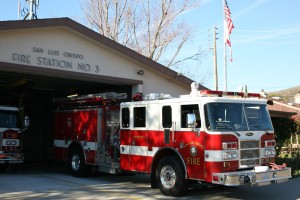 SLO fire truck