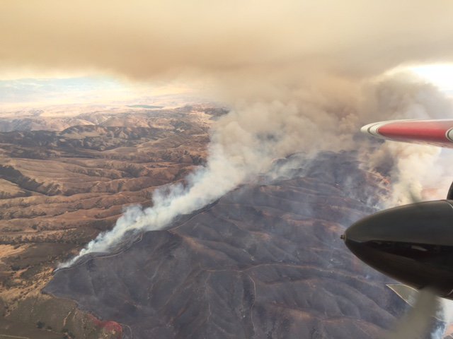 Monterey County wildfire