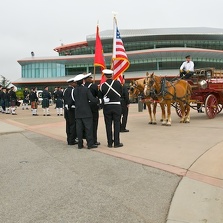Fire Chief John Callahan’s memorial service