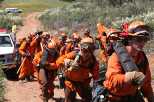 Inmate firefighters