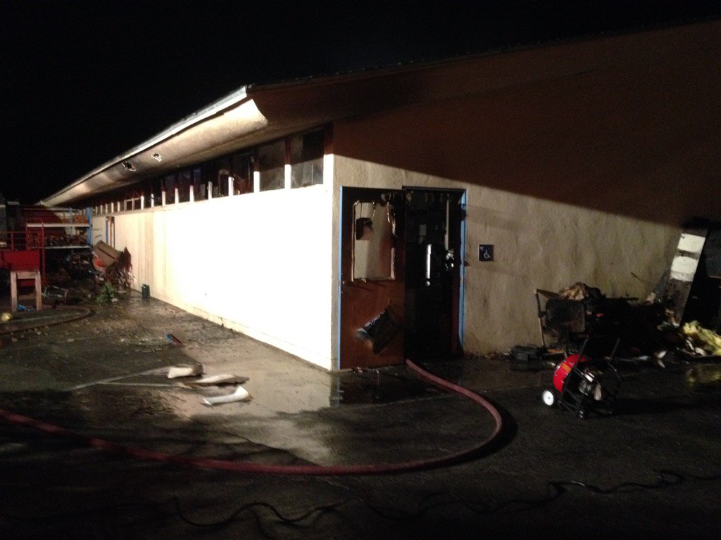 SLO High computer lab goes up in flames