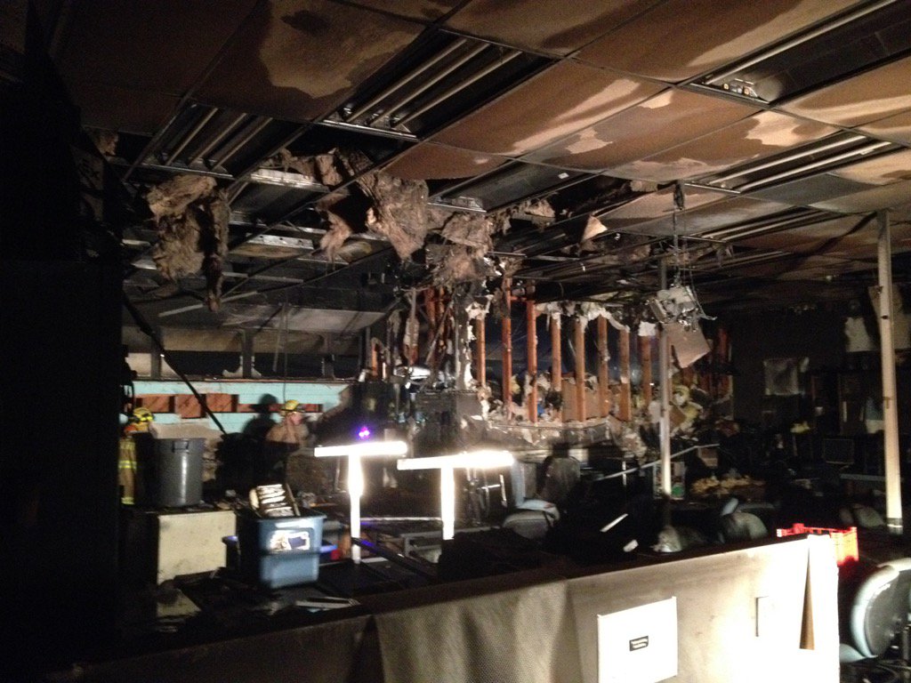 SLO High computer lab goes up in flames