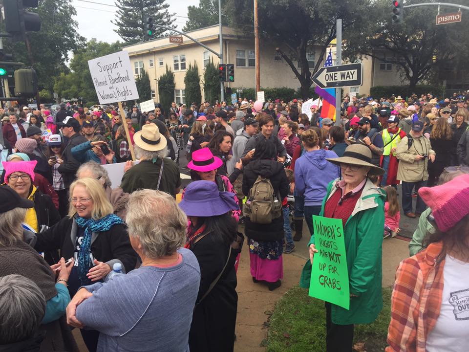 SLO Womans march
