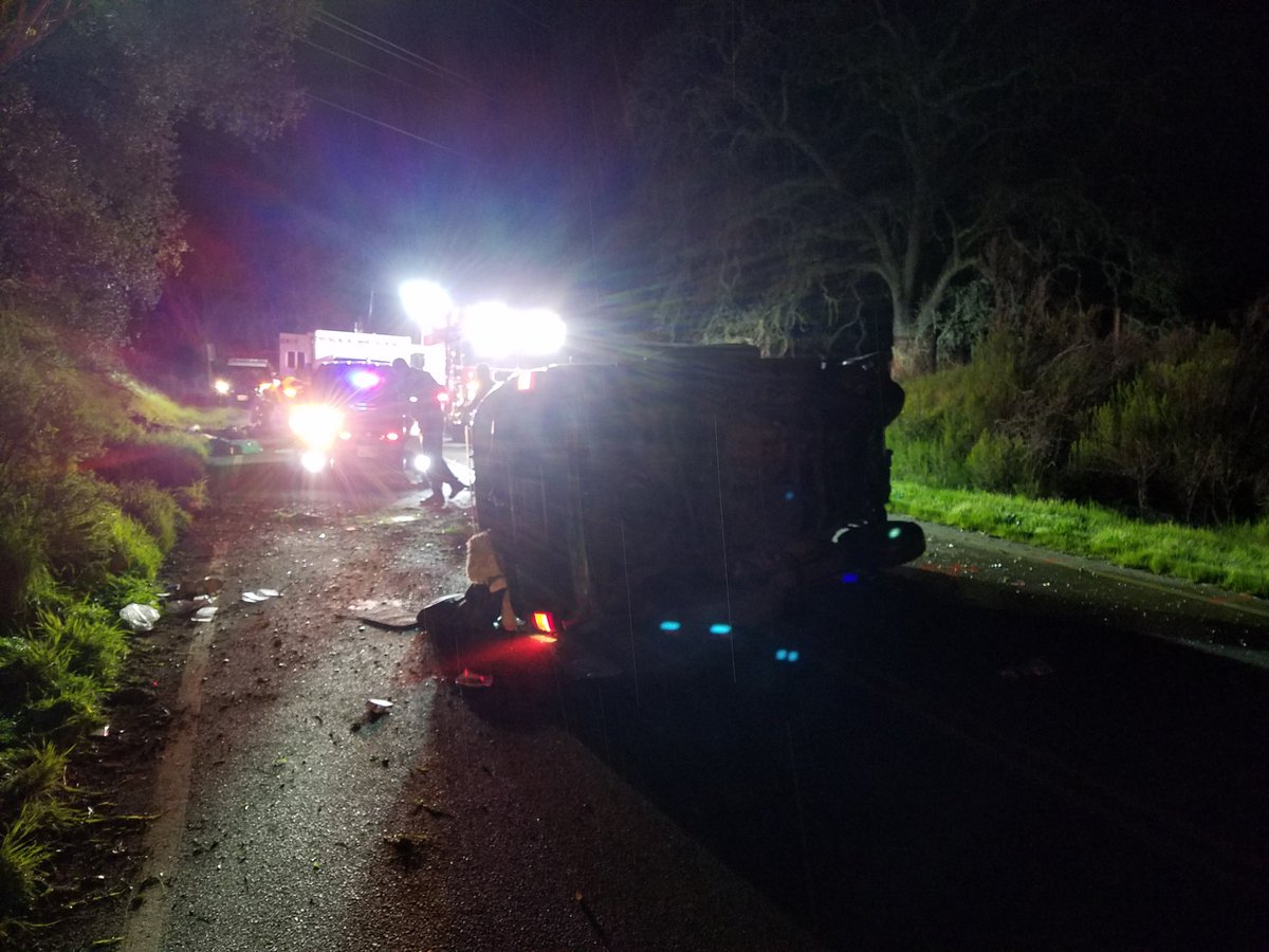 Seven teens ejected in rural Templeton crash