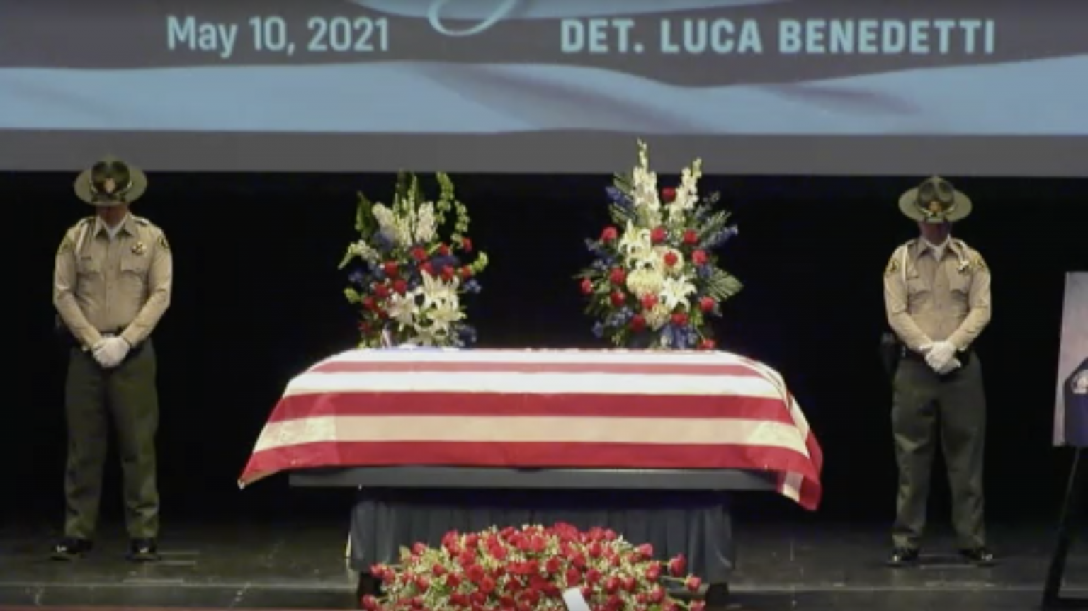 Slain SLO police officer honored at memorial and procession - Vimarsana News