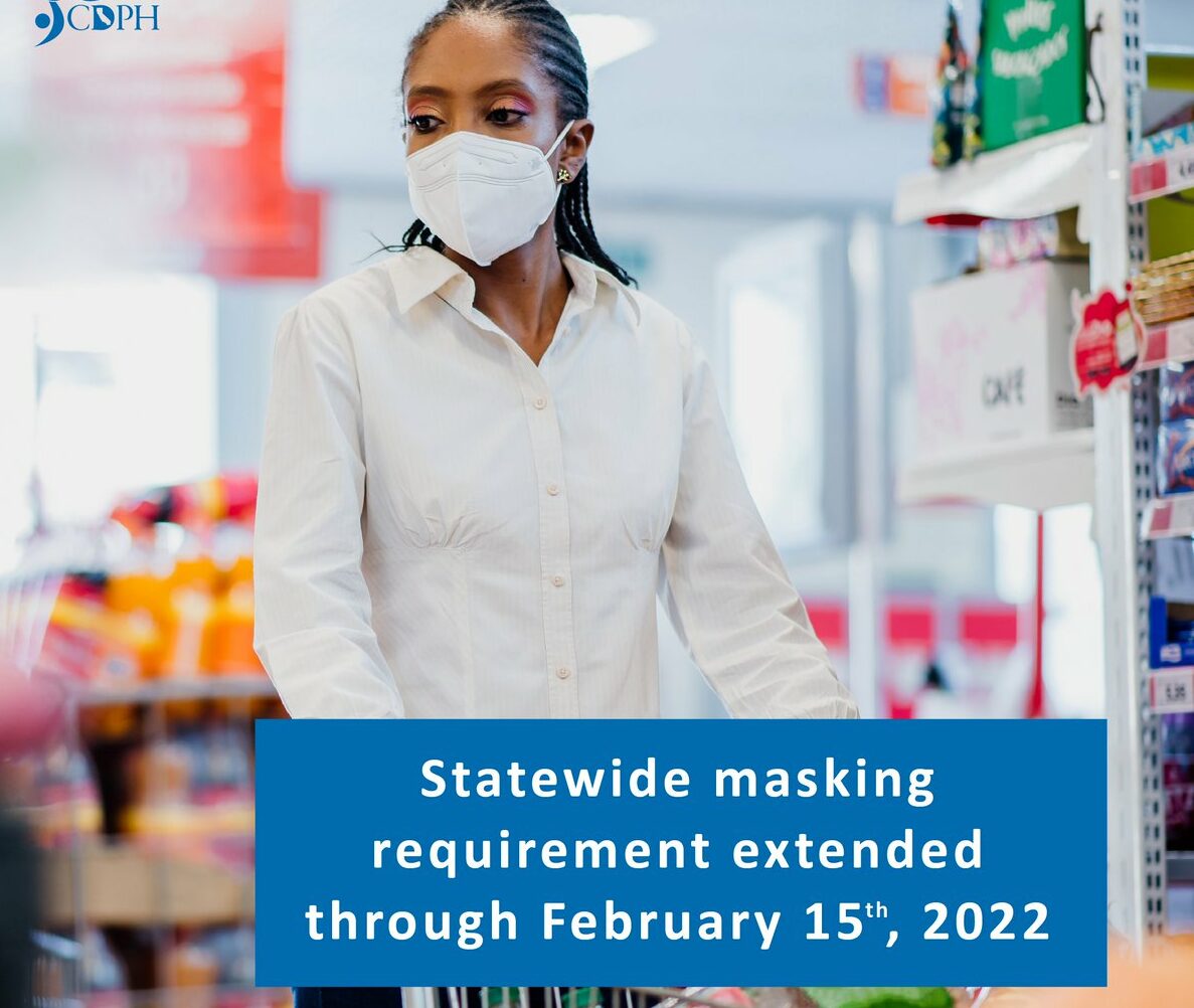 California extends mask mandate until Feb. 15