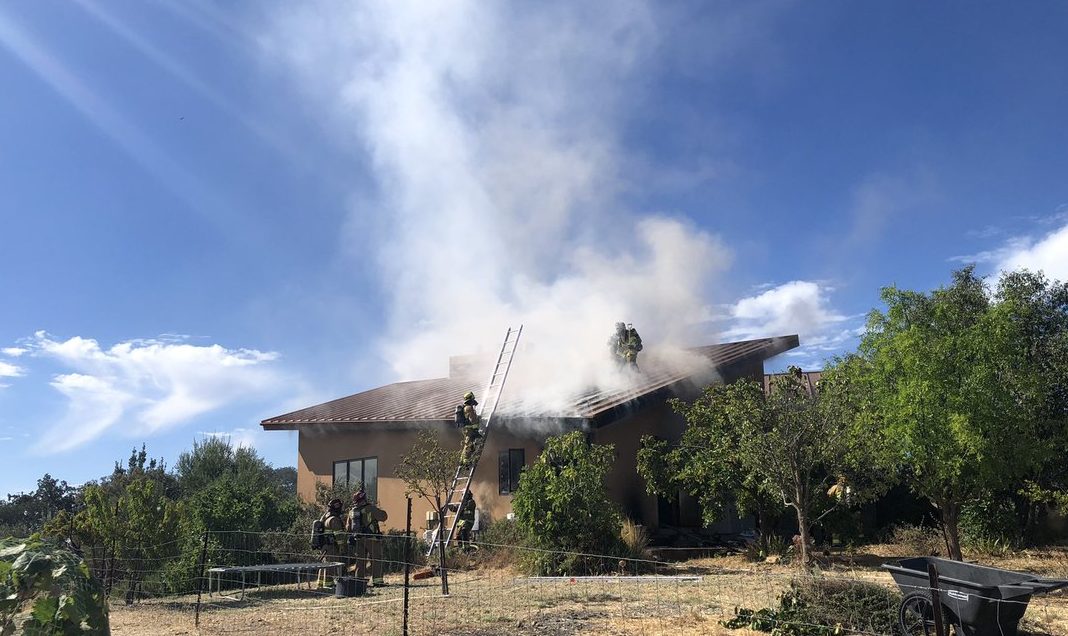 Blaze damages home in Templeton - Vimarsana News