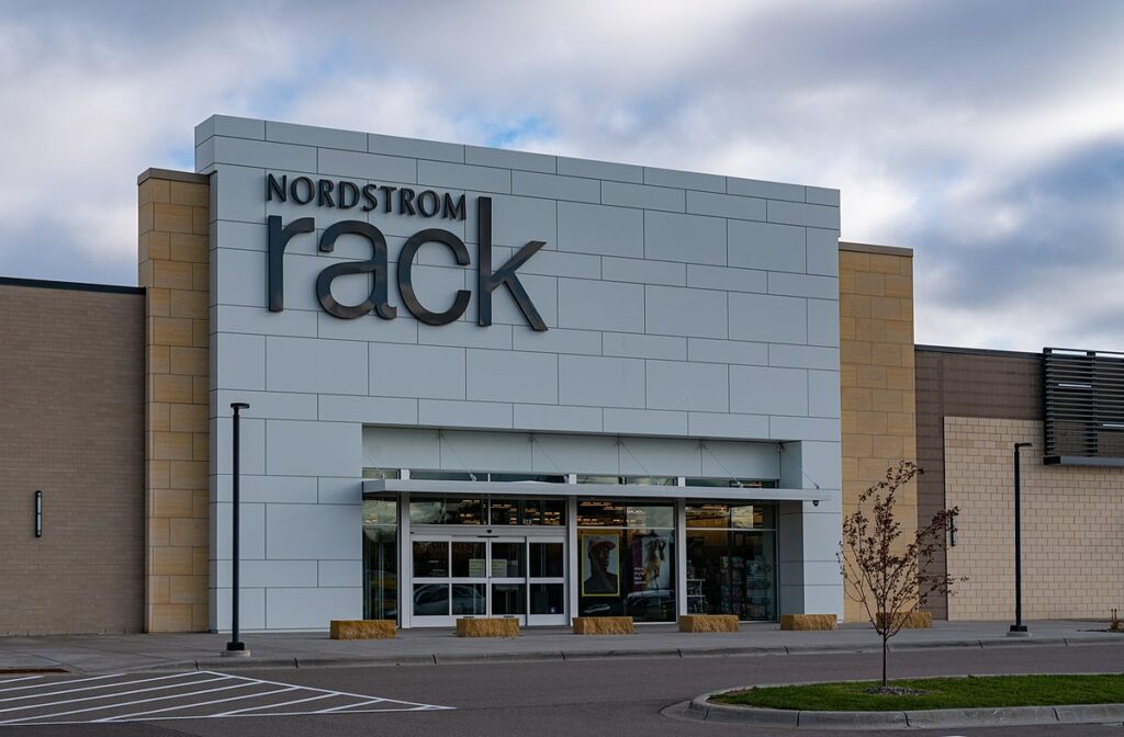 COSTA MESA, CALIFORNIA: 4 APR 2023: Nordstrom Department Store in