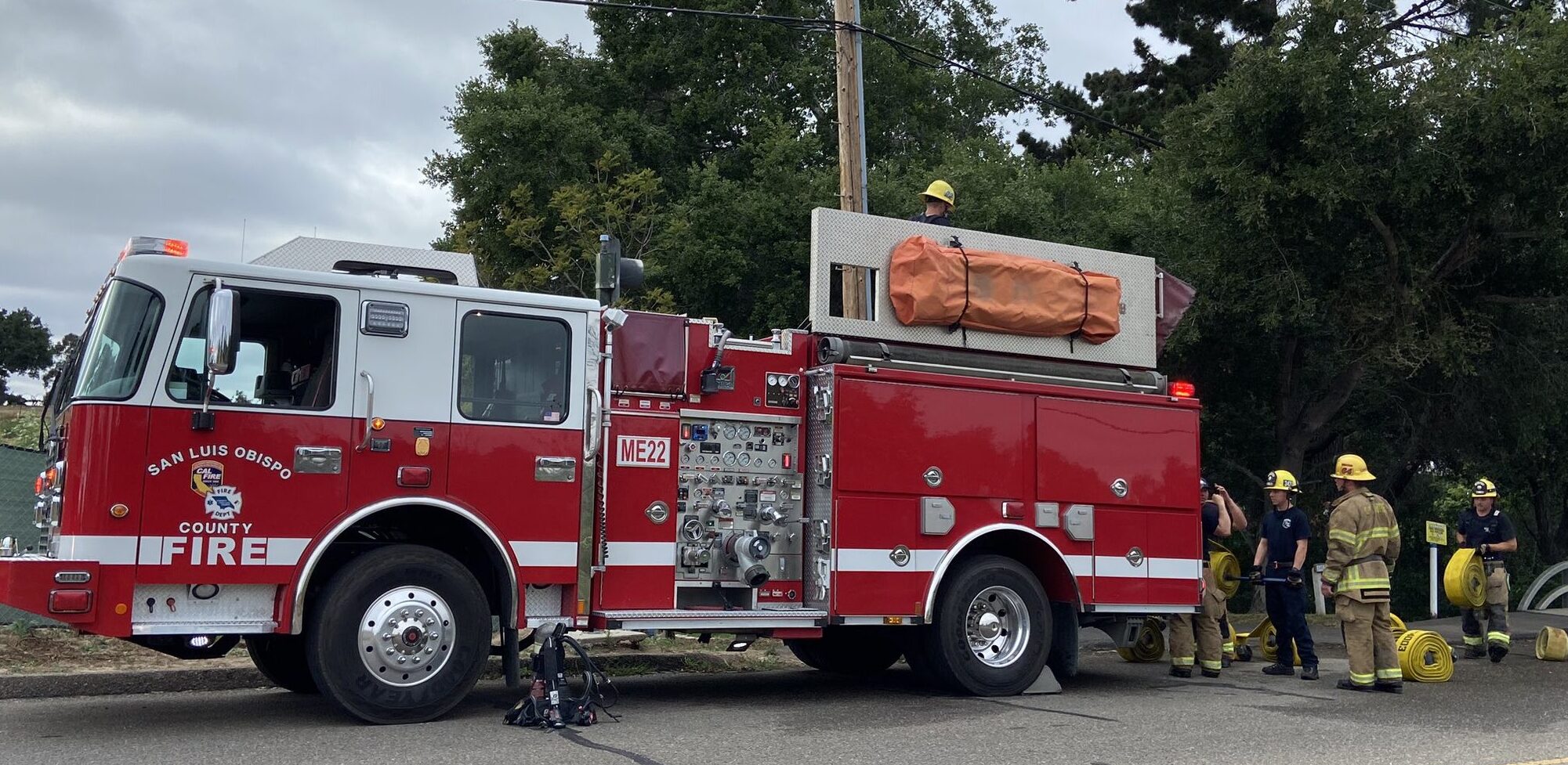 Person injured in Nipomo house fire