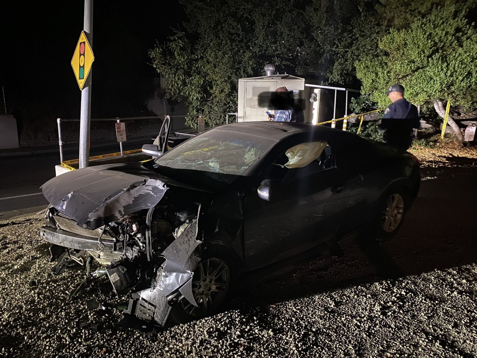Allegedly intoxicated driver slams into light pole in SLO