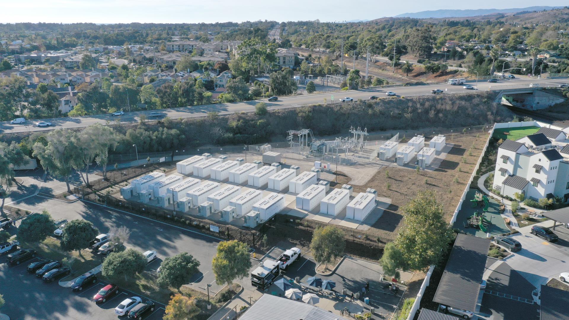 Huge battery storage facility opens in Goleta