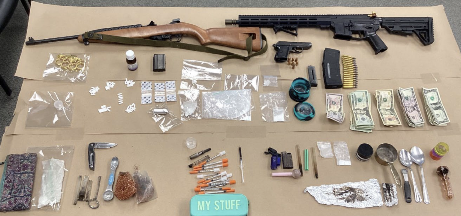 Arroyo Grande police arrest intoxicated man and woman with guns, drugs