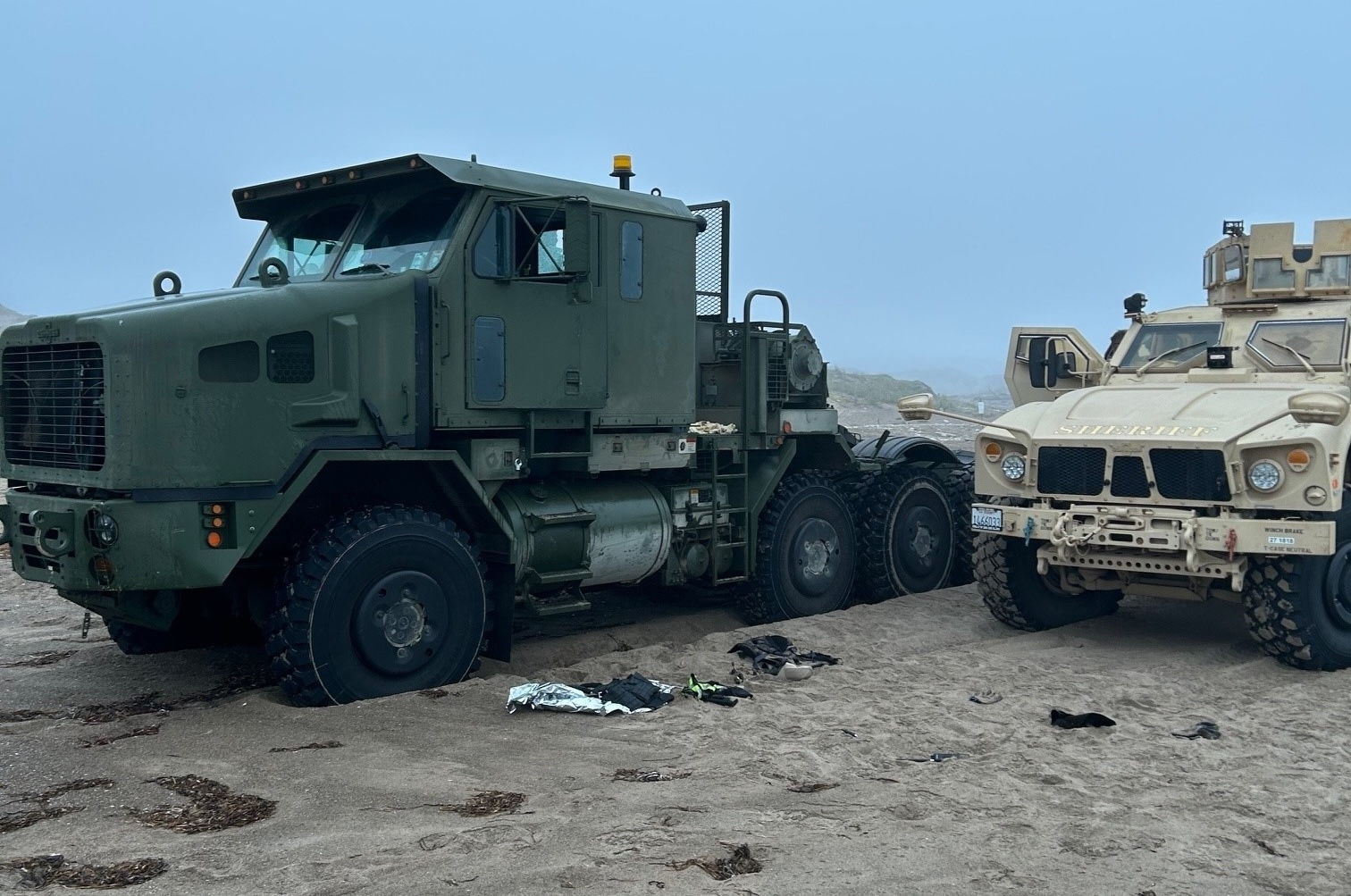 Montana de Oro standoff suspect allegedly stole U.S. military-procured truck