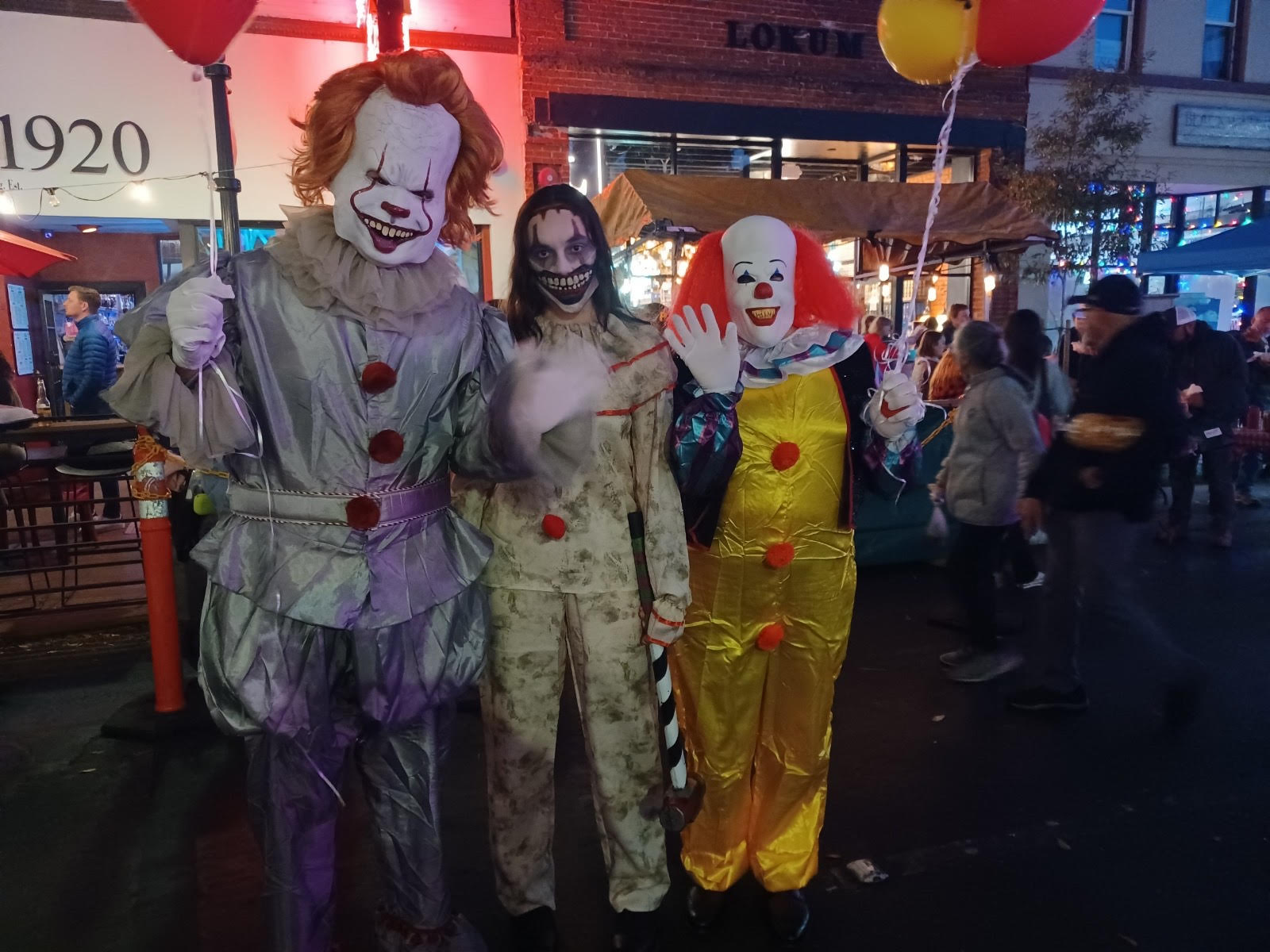 Halloween in San Luis Obispo Costumes, arrests, evil clowns